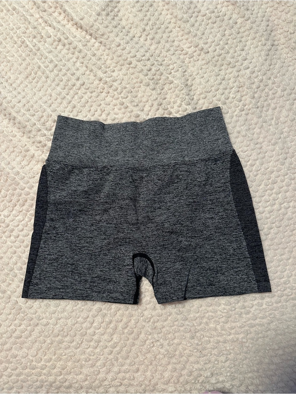 PINK Victoria's Secret Charcoal Grey Seamless Athletic Shorts